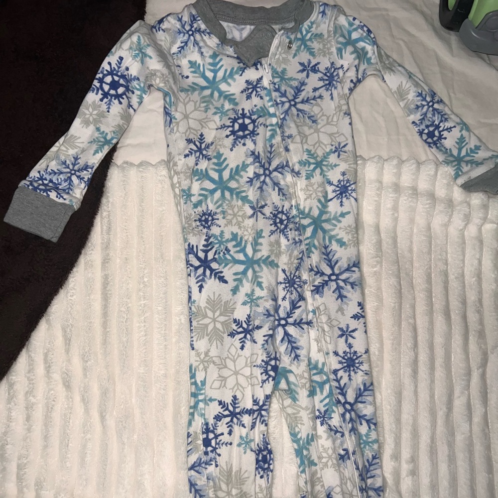 Organic baby Christmas pajamas